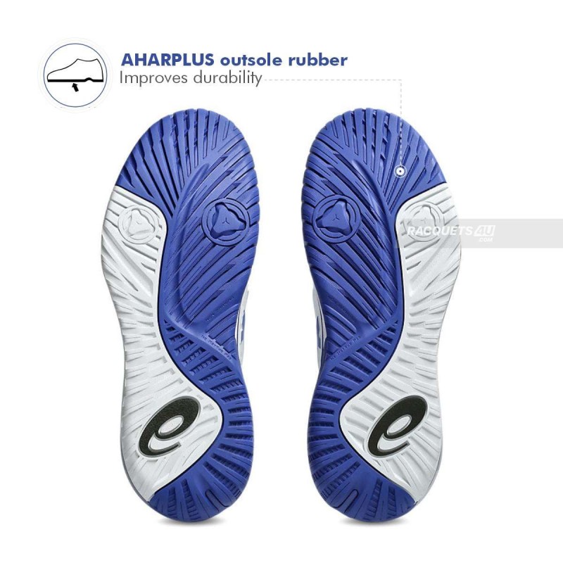 ASICS Gel-Resolution X Tennis Shoes (White/Dark Cobalt) ASICS Gel-Resolution X Tennis Shoes (White/Dark Cobalt)
