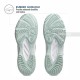 ASICS Upcourt 6 Indoor Shoes (White/Tranquil Teal)