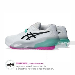 ASICS Gel-Resolution X Tennis Shoes (White/Aurora Green) ASICS Gel-Resolution X Tennis Shoes (White/Aurora Green)