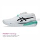 ASICS Gel-Resolution X Tennis Shoes (White/Aurora Green)