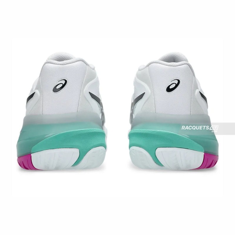 ASICS Gel-Resolution X Tennis Shoes (White/Aurora Green)
