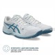 ASICS Upcourt 6 Indoor Shoes (White/Saba Blue) ASICS Upcourt 6 Indoor Shoes (White/Saba Blue)