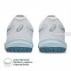 ASICS Upcourt 6 Indoor Shoes (White/Saba Blue) ASICS Upcourt 6 Indoor Shoes (White/Saba Blue)