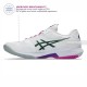 ASICS Solution Speed FF4 Tennis Shoes (White/Digital Sakura)