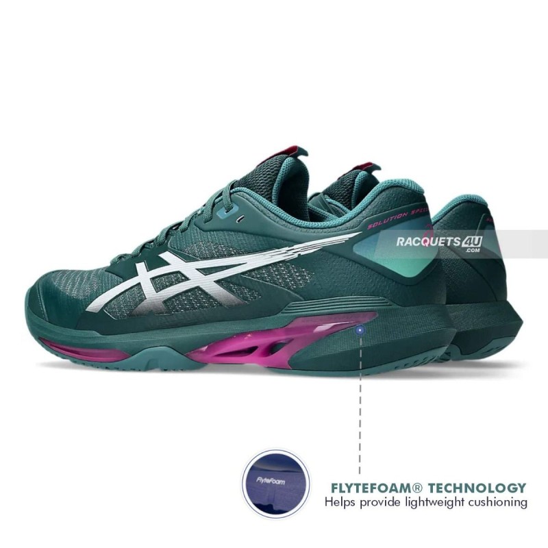 ASICS Solution Speed FF4 Tennis Shoes (Dark Naptune/White) ASICS Solution Speed FF4 Tennis Shoes (Dark Naptune/White)