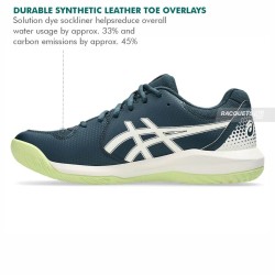 ASICS Gel Dedicate 8 Pickleball Shoes (Tranquil Teal/Cream) ASICS Gel Dedicate 8 Pickleball Shoes (Tranquil Teal/Cream)