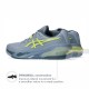 ASICS Gel-Resolution X Tennis Shoes (Grey Blue/Pistachio) ASICS Gel-Resolution X Tennis Shoes (Grey Blue/Pistachio)