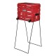 TOURNA BallPort Deluxe With Wheels (Red) TOURNA BallPort Deluxe With Wheels (Red)