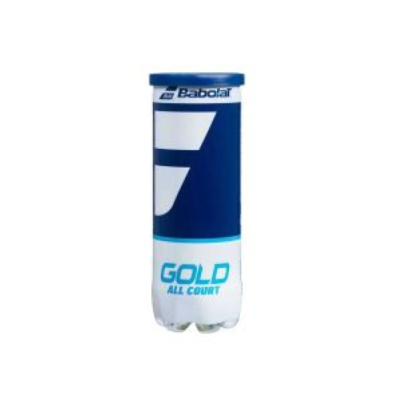 BABOLAT Gold All Court Tennis Ball Can (3 Balls) BABOLAT Gold All Court Tennis Ball Can (3 Balls)