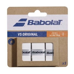BABOLAT Vs Original Overgrip (3 Grip Pack White) BABOLAT Vs Original Overgrip (3 Grip Pack White)