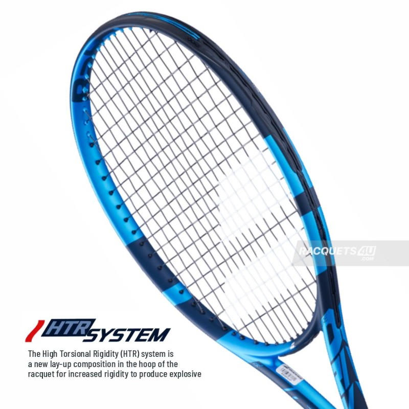 BABOLAT Pure Drive Junior 25 Tennis Racquet (Blue, Strung) BABOLAT Pure Drive Junior 25 Tennis Racquet (Blue, Strung)