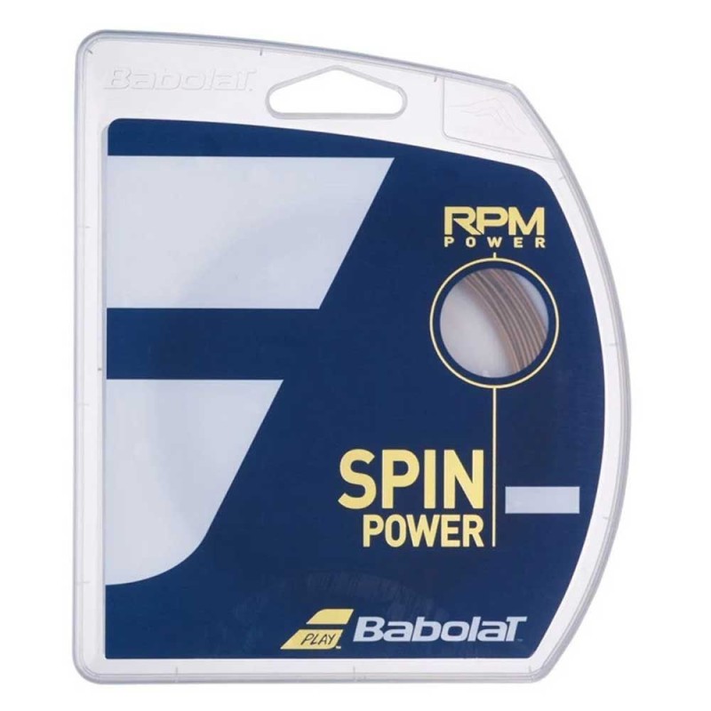 BABOLAT RPM Power Tennis String (Cut From Reel, 16 / 1.30mm) BABOLAT RPM Power Tennis String (Cut From Reel, 16 / 1.30mm)