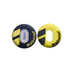 BABOLAT Custom Tennis Vibration Dampener (Black/Yellow, 2 Pcs) BABOLAT Custom Tennis Vibration Dampener (Black/Yellow, 2 Pcs)