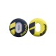 BABOLAT Custom Tennis Vibration Dampener (Black/Yellow, 2 Pcs)