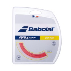 BABOLAT RPM Rough Tennis String (Red, Cut From Reel, (16 / 1.30mm) BABOLAT RPM Rough Tennis String (Red, Cut From Reel, (16 / 1.30mm)