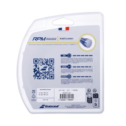 BABOLAT RPM Rough Tennis String Set (Fluro Red, (16 / 1.30mm) BABOLAT RPM Rough Tennis String Set (Fluro Red, (16 / 1.30mm)