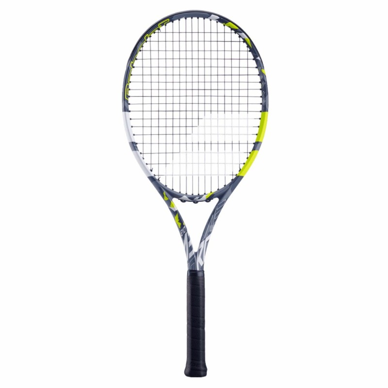 BABOLAT EVO Aero Tennis Racquet (Grey/Yellow, Unstrung) BABOLAT EVO Aero Tennis Racquet (Grey/Yellow, Unstrung)