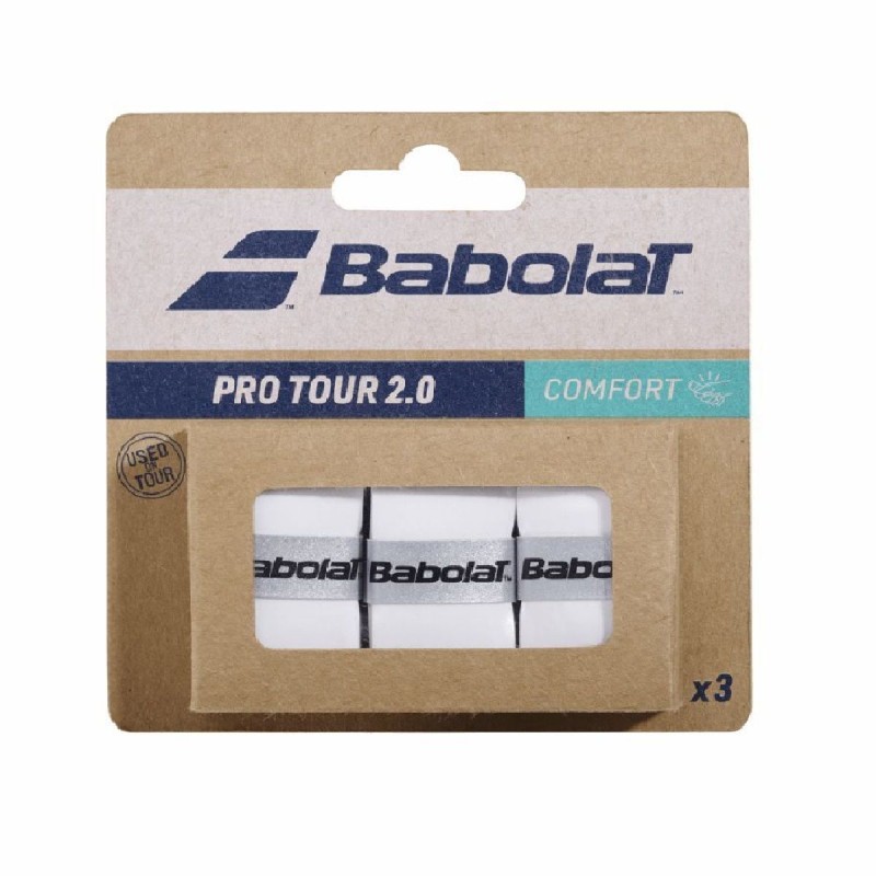 BABOLAT Pro Tour 2.0 Overgrip (3 Grip Pack)