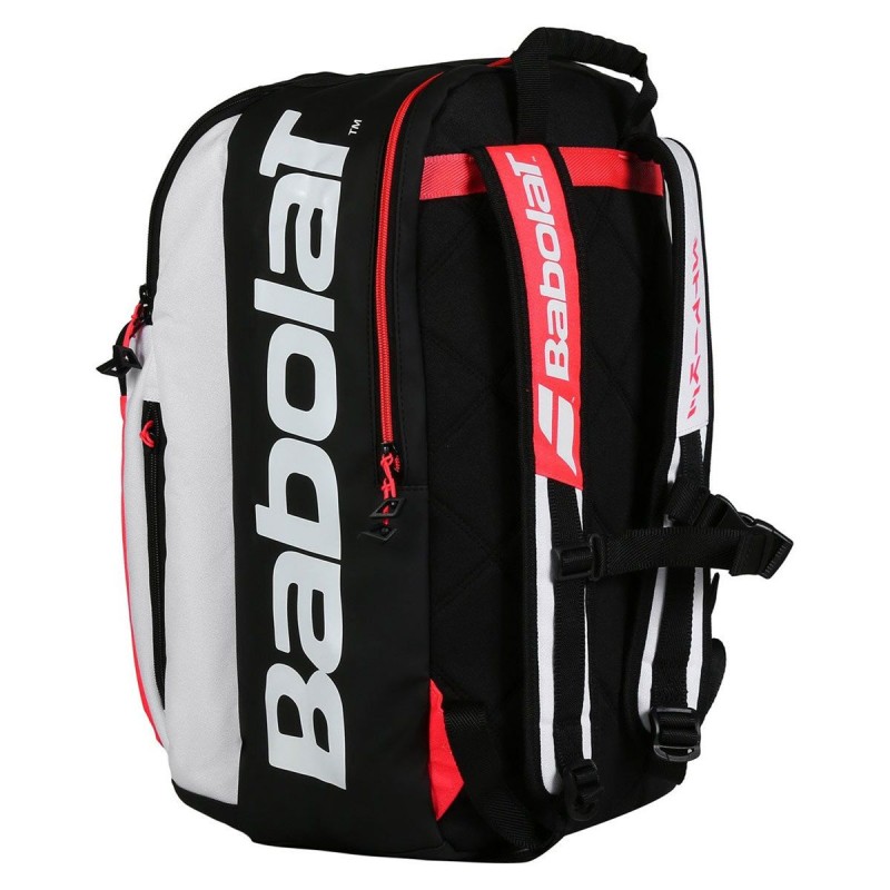 BABOLAT Pure Strike 4th Gen Backpack (White/Black/Red) BABOLAT Pure Strike 4th Gen Backpack (White/Black/Red)