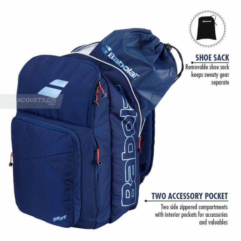 BABOLAT Pure Drive Gen 11 Backpack (Blue) BABOLAT Pure Drive Gen 11 Backpack (Blue)