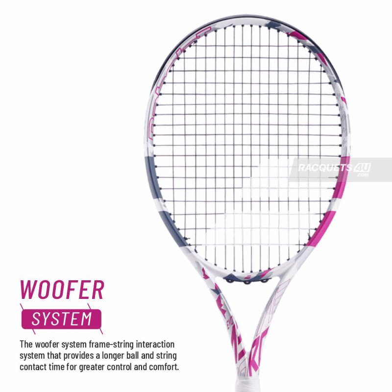 BABOLAT Evo Aero Tennis Racquet (Pink, Unstrung) BABOLAT Evo Aero Tennis Racquet (Pink, Unstrung)