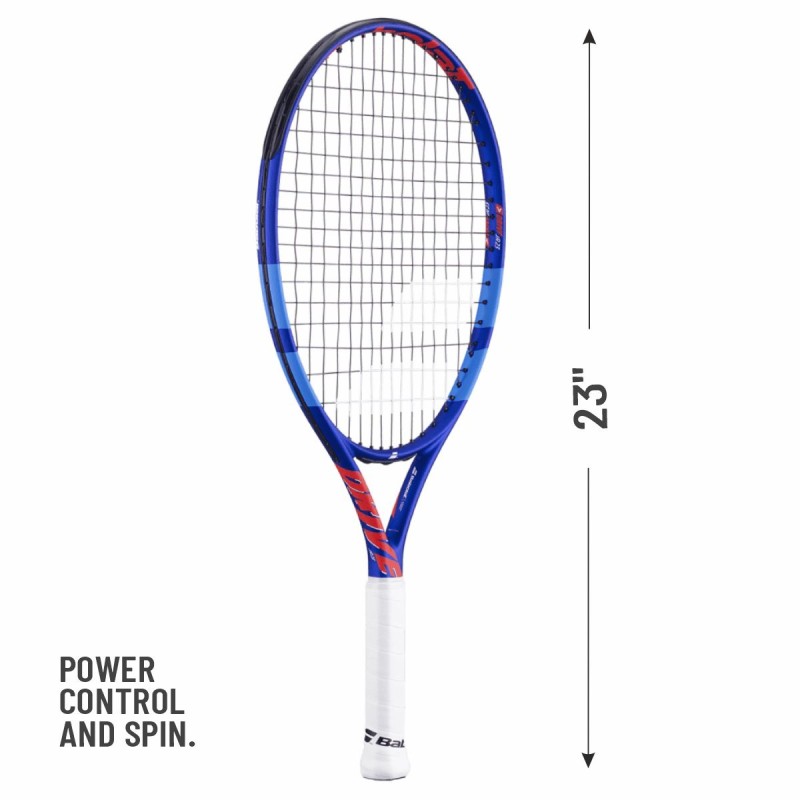 BABOLAT Drive Junior 23 2026 Tennis Racquet (Blue/Red, Strung) BABOLAT Drive Junior 23 2026 Tennis Racquet (Blue/Red, Strung)