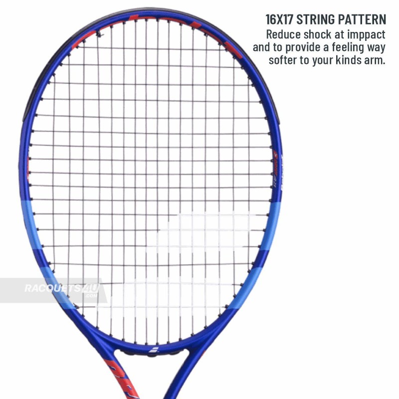 BABOLAT Drive Junior 23 2026 Tennis Racquet (Blue/Red, Strung) BABOLAT Drive Junior 23 2026 Tennis Racquet (Blue/Red, Strung)