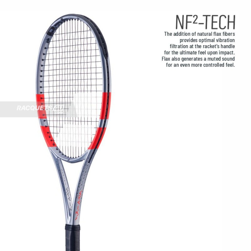 BABOLAT Pure Strike Team 4th Gen Tennis Racquet (Grey/Flue Red, Unstrung) BABOLAT Pure Strike Team 4th Gen Tennis Racquet (Grey/Flue Red, Unstrung)