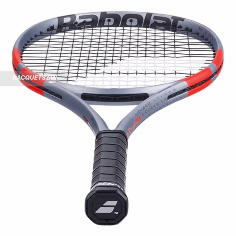 BABOLAT Pure Strike Team 4th Gen Tennis Racquet (Grey/Flue Red, Unstrung) BABOLAT Pure Strike Team 4th Gen Tennis Racquet (Grey/Flue Red, Unstrung)