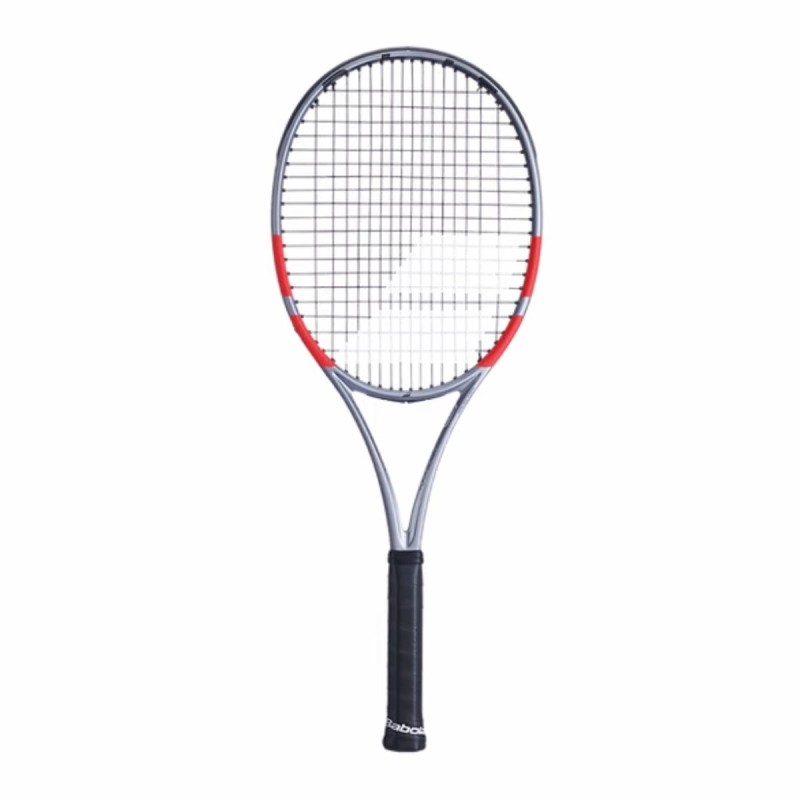 BABOLAT Pure Strike Team 4th Gen Tennis Racquet (Grey/Flue Red, Unstrung) BABOLAT Pure Strike Team 4th Gen Tennis Racquet (Grey/Flue Red, Unstrung)