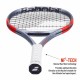 BABOLAT Pure Strike 100 4th Gen Tennis Racquet (Grey/Flue Red, Unstrung) BABOLAT Pure Strike 100 4th Gen Tennis Racquet (Grey/Flue Red, Unstrung)