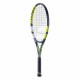 BABOLAT Aero Junior 25 Tennis Racquet (Grey/Flue/Yellow, Strung) BABOLAT Aero Junior 25 Tennis Racquet (Grey/Flue/Yellow, Strung)