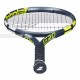 BABOLAT Aero Junior 26 Tennis Racquet (Grey/Flue/Yellow, Strung) BABOLAT Aero Junior 26 Tennis Racquet (Grey/Flue/Yellow, Strung)