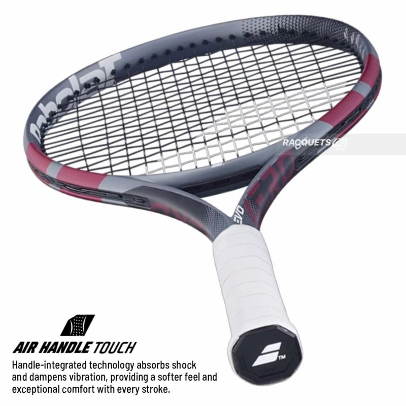 BABOLAT Evo Aero Lite Gen 2 Tennis Racquet (Grey/Rasberry/Pink, Unstrung) BABOLAT Evo Aero Lite Gen 2 Tennis Racquet (Grey/Rasberry/Pink, Unstrung)