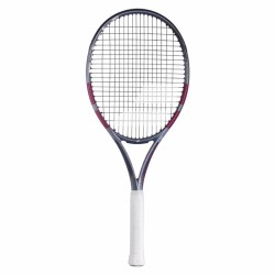 BABOLAT Evo Aero Lite Gen 2 Tennis Racquet (Grey/Rasberry/Pink, Unstrung)