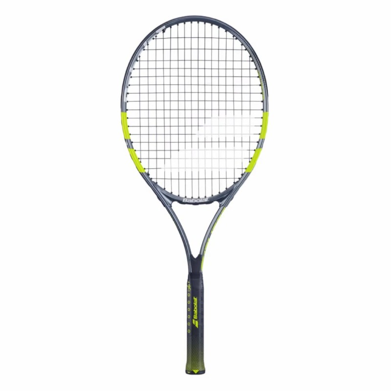 BABOLAT Carlitos Junior 26 Tennis Racquet (Yellow/Blue, Strung) BABOLAT Carlitos Junior 26 Tennis Racquet (Yellow/Blue, Strung)
