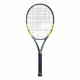 BABOLAT Pure Aero Plus Gen 9 Tennis Racquet (Grey/Flue/Yellow, Unstrung)