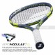 BABOLAT Pure Aero Team Gen 9 Tennis Racquet (Grey/Flue/Yellow, Unstrung)