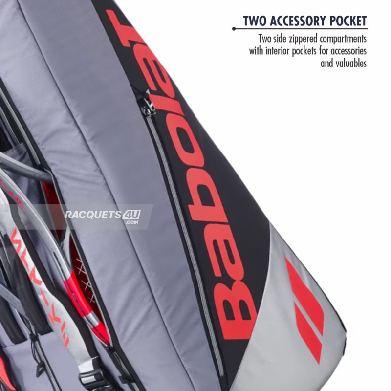 BABOLAT RH9 Pure Strike 2026 Tennis Kit Bag (Carbon Grey) BABOLAT RH9 Pure Strike 2026 Tennis Kit Bag (Carbon Grey)