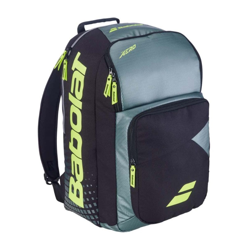 Babolat Pure Aero Backpack (Grey/Flue/Yellow) Babolat Pure Aero Backpack (Grey/Flue/Yellow)
