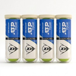DUNLOP ATP Tour Tennis Balls Dozen (12 Balls)