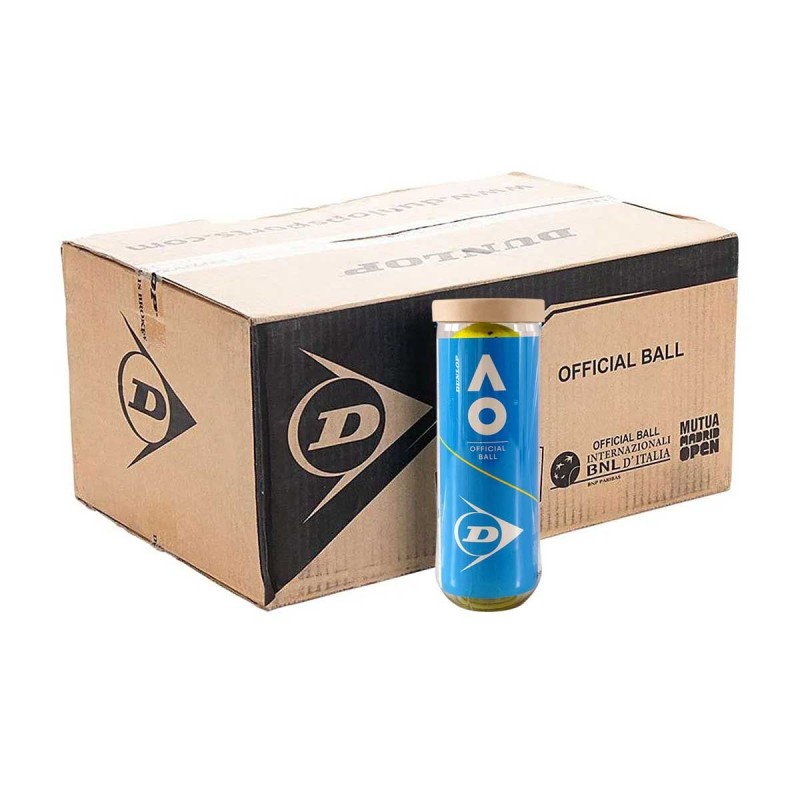 DUNLOP AO Tennis Ball Carton (72 Balls) DUNLOP AO Tennis Ball Carton (72 Balls)
