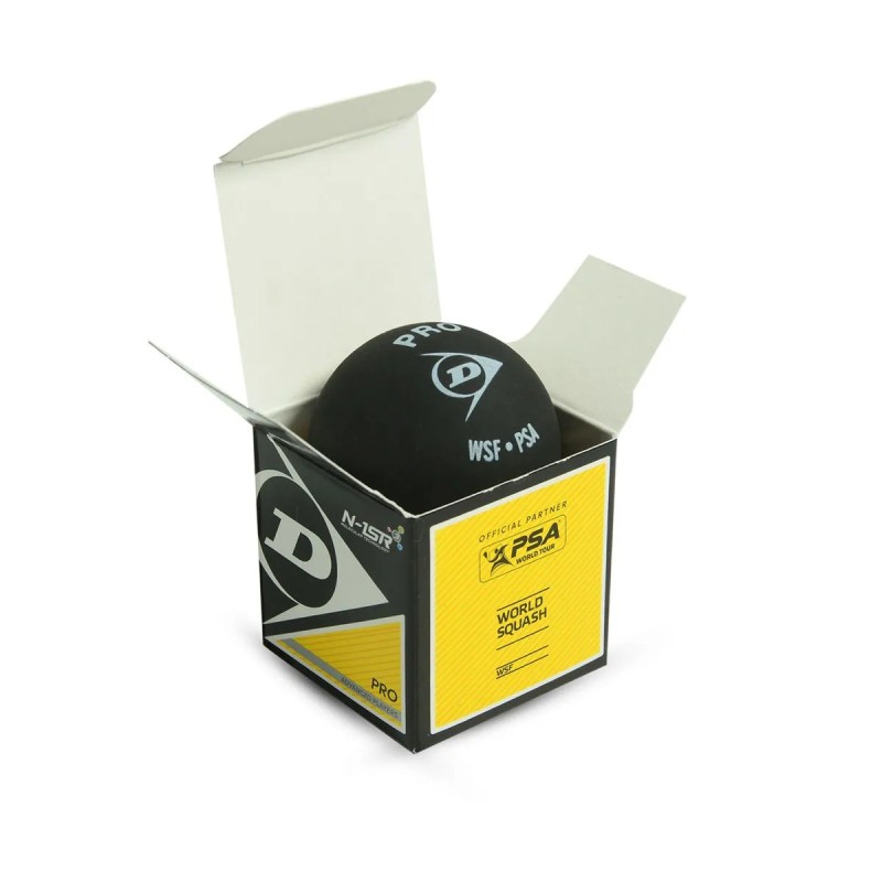 DUNLOP Pro Double Dot Yellow Squash Ball (3 Pcs) DUNLOP Pro Double Dot Yellow Squash Ball (3 Pcs)