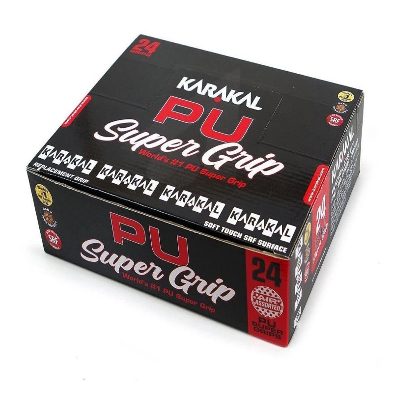 Karakal PU Super Air Grip (Assorted 24 Pcs) Karakal PU Super Air Grip (Assorted 24 Pcs)