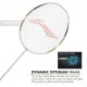 LI-NING Windstorm 78+ Badminton Racquet (White/Gold, Unstrung) LI-NING Windstorm 78+ Badminton Racquet (White/Gold, Unstrung)