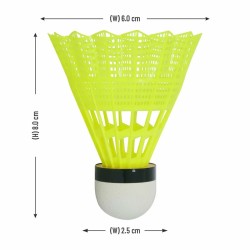 LI-NING Smash Badminton Shuttlecock (Yellow) LI-NING Smash Badminton Shuttlecock (Yellow)