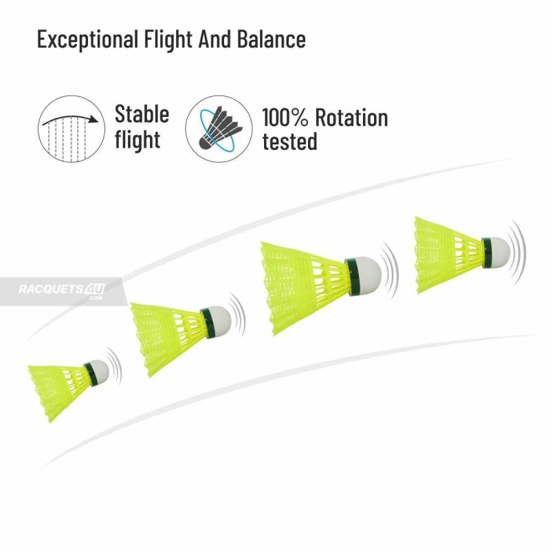 LI-NING Smash Badminton Shuttlecock (Yellow) LI-NING Smash Badminton Shuttlecock (Yellow)
