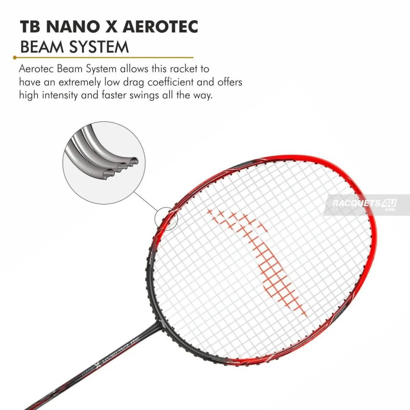 LI-NING 3D Calibar X Boost Badminton Racquet (D.Grey/Red, Unstrung) LI-NING 3D Calibar X Boost Badminton Racquet (D.Grey/Red, Unstrung)