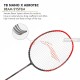 LI-NING 3D Calibar X Boost Badminton Racquet (D.Grey/Red, Unstrung) LI-NING 3D Calibar X Boost Badminton Racquet (D.Grey/Red, Unstrung)