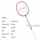 LI-NING 3D Calibar X Boost Badminton Racquet (D.Grey/Red, Unstrung) LI-NING 3D Calibar X Boost Badminton Racquet (D.Grey/Red, Unstrung)